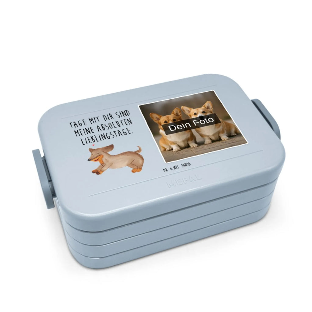 MEPAL Foto Bentobox Hund Dackel Foto Bentobox, Foto Lunchbox, Foto Brotdose, Hund, Hundemotiv, Haustier, Hunderasse, Tierliebhaber, Hundebesitzer, Sprüche, Dackel, Hunde, Dachshund, happy dog