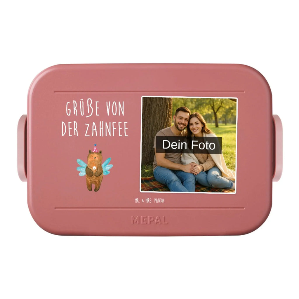 MEPAL Foto Bentobox Bär Zahnfee Foto Lunchbox, Foto Bentobox, Foto Brotdose, Bär, Teddy, Teddybär, Milchzahn, Fee, Zahnfee, Erster Zahn