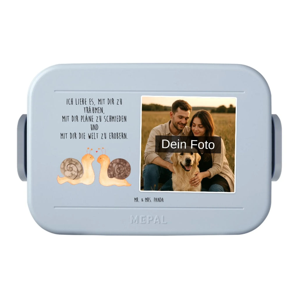 MEPAL Foto Bentobox Schnecken Liebe Foto Bentobox, Foto Brotdose, Foto Lunchbox, Liebe, Partner, Freund, Freundin, Ehemann, Ehefrau, Heiraten, Verlobung, Heiratsantrag, Liebesgeschenk, Jahrestag, Hocheitstag