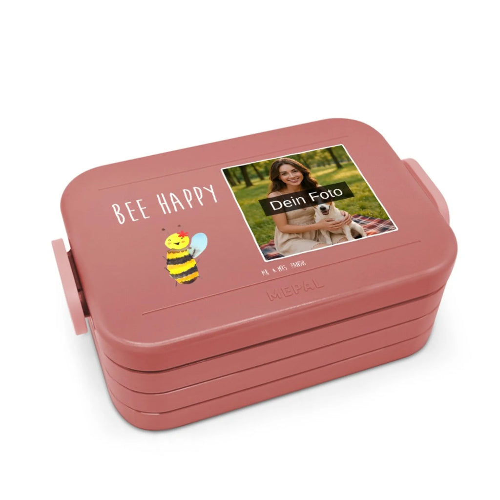 MEPAL Foto Bentobox Biene Happy Foto Bentobox, Foto Brotdose, Foto Lunchbox, Biene, Wespe, Hummel