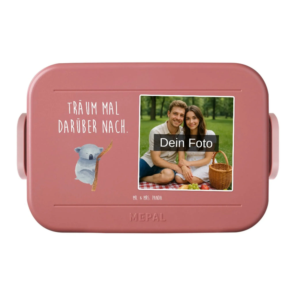 MEPAL Foto Bentobox Koalabär Foto Brotdose, Foto Bentobox, Foto Lunchbox, Tiermotive, Gute Laune, lustige Sprüche, Tiere, Traum, Koala, Bär, Schlafzimmer, Koalabär, schlafen, träumen, Traumland