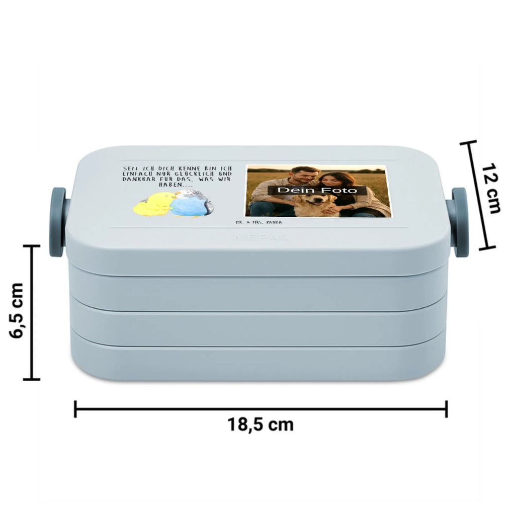 MEPAL Foto Bentobox Wellensittich Liebe Foto Bentobox, Foto Lunchbox, Foto Brotdose, Liebe, Partner, Freund, Freundin, Ehemann, Ehefrau, Heiraten, Verlobung, Heiratsantrag, Liebesgeschenk, Jahrestag, Hocheitstag, Vögel, Vertrauen, Nähe, Wellensittich, Kuscheln
