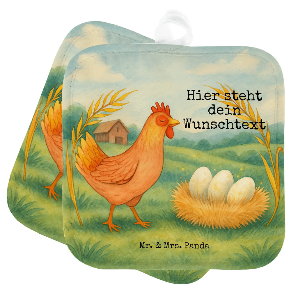 Personalisierte Topflappen Huhn Stolz Design Personalisierter Ofenhandschuh, Personalisierte Topfuntersetzer, Namensaufdruck, Topflappen mit Namen, Topflappen Set personalisiert, Topflappen personalisiert, Bauernhof, Hoftiere, Landwirt, Landwirtin, Hühner, Hof, Motivation, Magie, Eier, Geburt, Spruch, Hahn, Schwangerschaft, Henne, Landleben