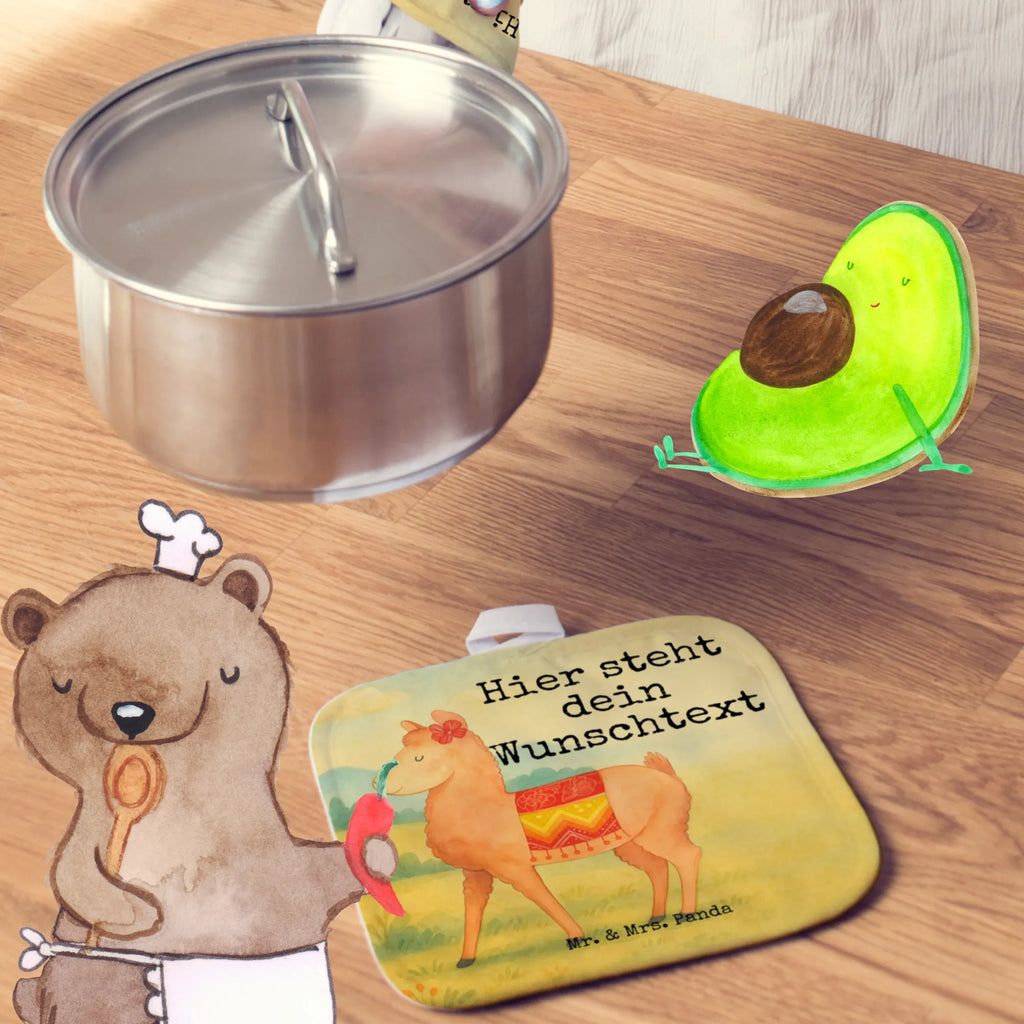 Personalisierte Topflappen Alpaka Stolz Design Topflappen personalisiert, Personalisierter Ofenhandschuh, Namensaufdruck, Topflappen Set personalisiert, Topflappen mit Namen, Personalisierte Topfuntersetzer, Alpaka, Lama