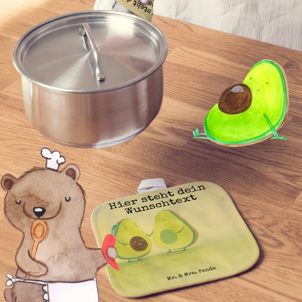 Personalisierte Topflappen Avocado Pärchen Design Topflappen mit Namen, Namensaufdruck, Topflappen Set personalisiert, Topflappen personalisiert, Personalisierter Ofenhandschuh, Personalisierte Topfuntersetzer, Avocado, Veggie, Vegan, Gesund, Babyshower, Avocados, Kinder, Hochzeit, Avocuddle, Babyparty, Familie, Geburt, Schwangerschaft, Liebe