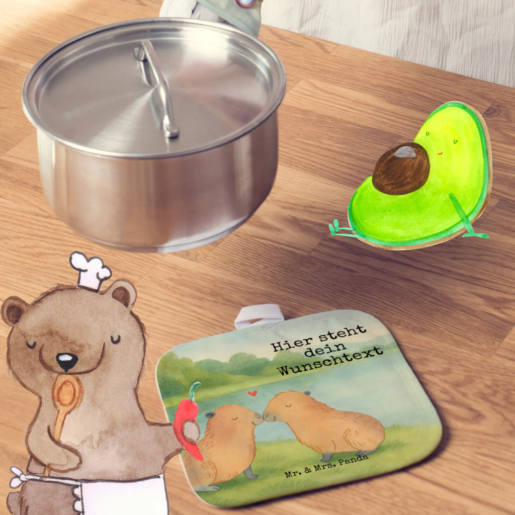 Personalisierte Topflappen Capybara Liebe Design Topflappen mit Namen, Topflappen personalisiert, Personalisierte Topfuntersetzer, Personalisierter Ofenhandschuh, Namensaufdruck, Topflappen Set personalisiert, Tiermotive, Gute Laune, lustige Sprüche, Tiere, Romantisches Geschenk, Handgezeichnet, Partnertiere, Du bist meins, Liebe, Valentinstag, Geschenkidee, Liebesspruch, Kuschel Capybaras, verliebt, Herzlich, Jahrestag, Capybara, Paar, Tierliebe, Verschmolzen, Liebesbeweis, Ich bin deins, Beziehung, Ehejubiläum