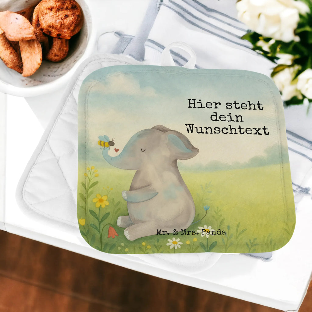 Personalisierte Topflappen Elefant Biene Design Personalisierter Ofenhandschuh, Topflappen mit Namen, Topflappen Set personalisiert, Personalisierte Topfuntersetzer, Topflappen personalisiert, Namensaufdruck, Tiermotive, Gute Laune, lustige Sprüche, Tiere, Hochzeitsgeschenk, Jahrestag, Liebesbeweis, Liebe, Liebesspruch, Liebesgeschenk, Biene, Elefant, Heiratsantrag