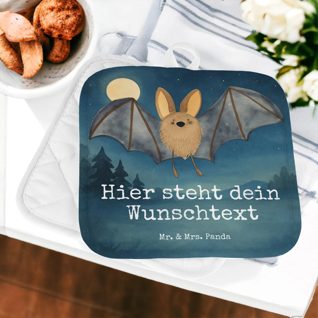 Personalisierte Topflappen Fledermaus Flügel Design Topflappen mit Namen, Personalisierter Ofenhandschuh, Topflappen personalisiert, Personalisierte Topfuntersetzer, Topflappen Set personalisiert, Namensaufdruck, Tiermotive, Gute Laune, lustige Sprüche, Tiere