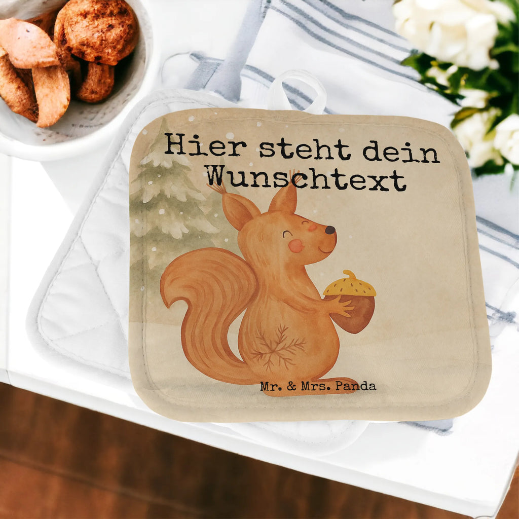 Personalisierte Topflappen Eichhörnchen Weihnachten Design Personalisierter Ofenhandschuh, Topflappen Set personalisiert, Topflappen mit Namen, Topflappen personalisiert, Namensaufdruck, Personalisierte Topfuntersetzer, Winter, Weihnachten, Weihnachtsdeko, Nikolaus, Advent, Heiligabend, Wintermotiv, Guten Rutsch, Weihnachtsmotiv, Weihnachtsgruß, Frohe Weihnachten, Vogel, Neujahr, Frohes neues Jahr