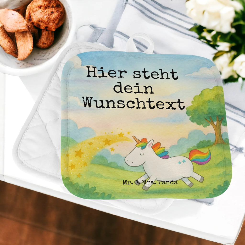 Personalisierte Topflappen Einhorn Happy Design Personalisierte Topfuntersetzer, Topflappen Set personalisiert, Namensaufdruck, Topflappen mit Namen, Topflappen personalisiert, Personalisierter Ofenhandschuh, Einhorn, Einhörner, Einhorn Deko, Unicorn, Freude, Lebensfreude, Spaß, witzig, fröhlich, Lachen, Lächeln, spannend, glücklich