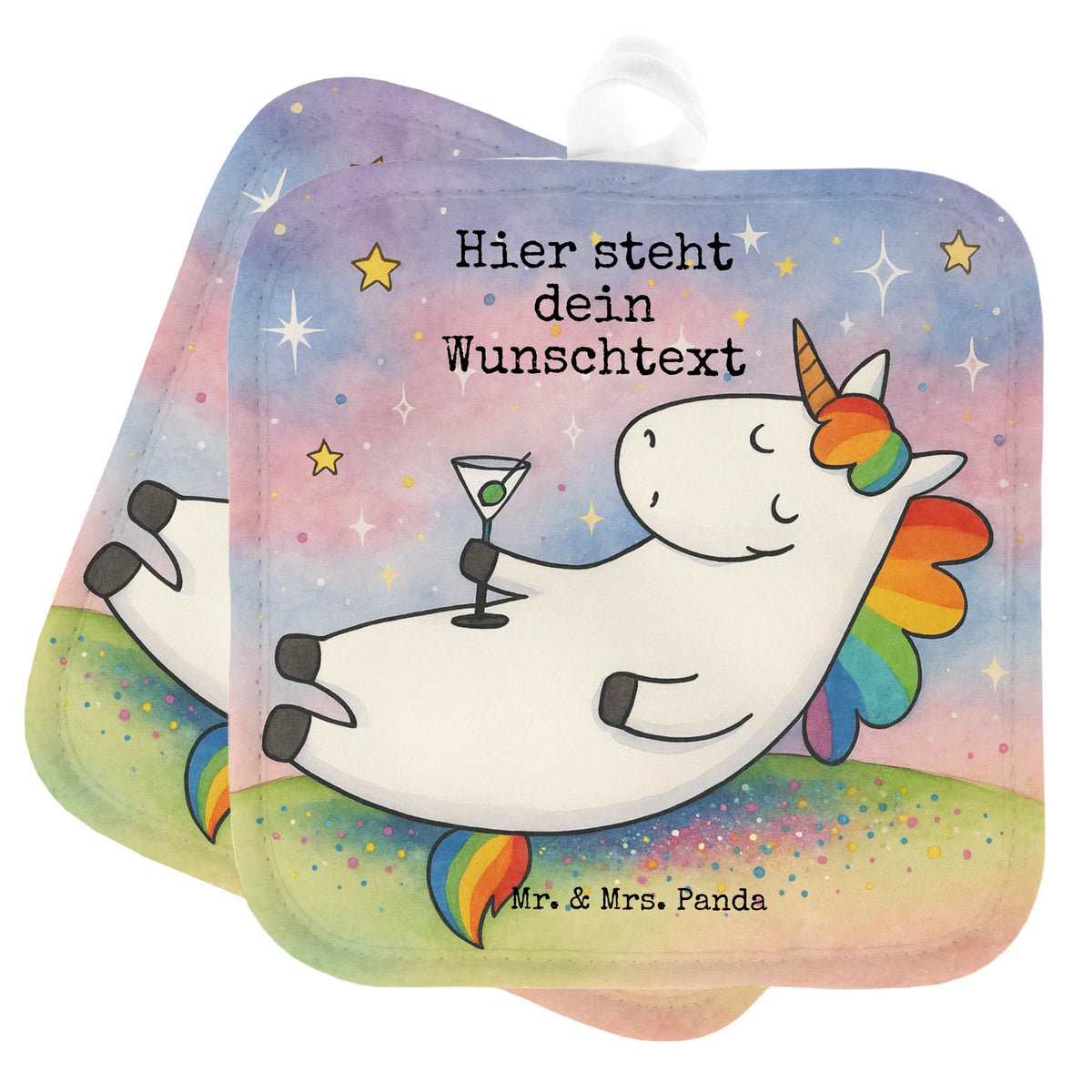 Personalisierte Topflappen Einhorn Cocktail Design Küchenzubehör personalisiert, Küchenaccessoires personalisiert, Topflappen bedrucken, Topflappen mit Namen, Personalisierte Topfhandschuhe, Topflappen Set Personalisiert, Topfhandschuhe mit Namen, Topflappen selbst gestalten, Topflappen Personalisiert, Topfhandschuhe personalisiert, Personalisierte Topflappen, Küchentextilien personalisiert, Unicorn, Einhorn, Einhörner, Einhorn Deko, Caipirinha, Rum, Party, Spruch, Spaß, Freundin, Feiern, Geburtstag, Lustig, Cuba Libre, Witzig, Glitzer, Sekt
