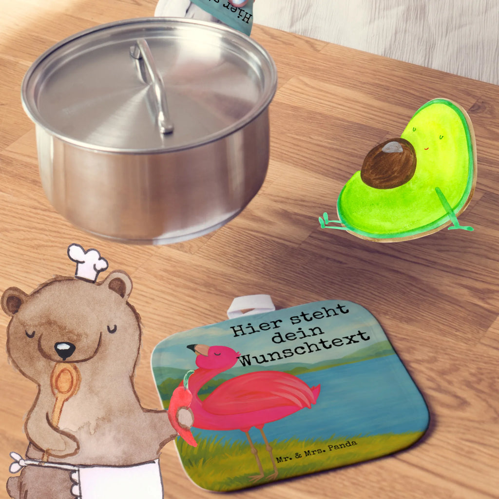 Personalisierte Topflappen Flamingo Stolz Design Topflappen personalisiert, Namensaufdruck, Topflappen mit Namen, Personalisierter Ofenhandschuh, Topflappen Set personalisiert, Personalisierte Topfuntersetzer, Flamingo, stolz, Schwester, Mama, Freundin, Tochter, Selbstakzeptanz, beste Freundin, Freude, Selbstliebe