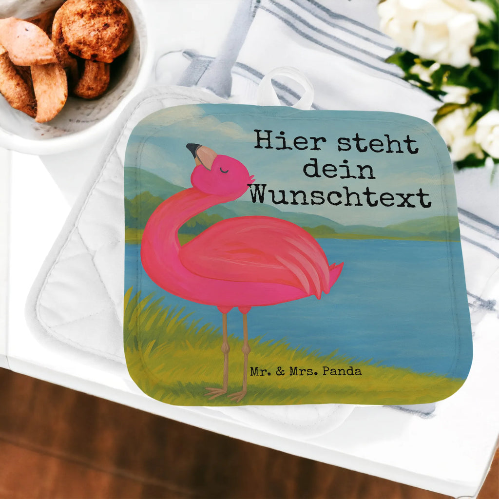 Personalisierte Topflappen Flamingo Stolz Design Topflappen personalisiert, Namensaufdruck, Topflappen mit Namen, Personalisierter Ofenhandschuh, Topflappen Set personalisiert, Personalisierte Topfuntersetzer, Flamingo, stolz, Schwester, Mama, Freundin, Tochter, Selbstakzeptanz, beste Freundin, Freude, Selbstliebe