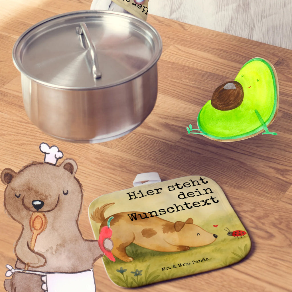 Personalisierte Topflappen Hund Marienkäfer Design Topflappen mit Namen, Topflappen personalisiert, Topflappen Set personalisiert, Personalisierte Topfuntersetzer, Namensaufdruck, Personalisierter Ofenhandschuh, Hund, Hundemotiv, Haustier, Hunderasse, Tierliebhaber, Hundebesitzer, Sprüche, Marienkäfer, Hunde, Mischling, Mischlinghund, Hundespruch