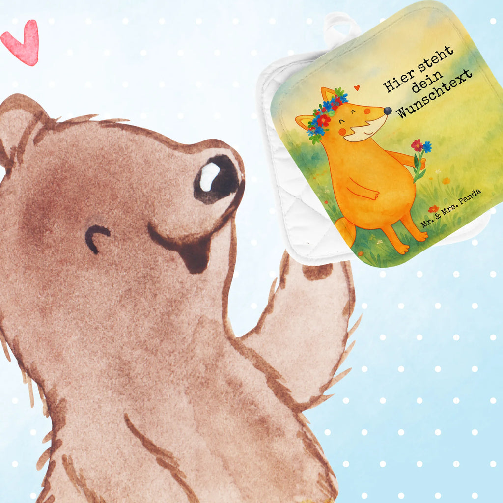 Personalisierte Topflappen Fuchs Blumen Design Personalisierte Topfuntersetzer, Topflappen personalisiert, Personalisierter Ofenhandschuh, Namensaufdruck, Topflappen mit Namen, Topflappen Set personalisiert, Fuchs, ich, Freude, Freundin, Liebesbeweis, Selbstliebe, Fuchsmädchen, Liebe, Blumenmädchen, Füchse, Fox, Blumen, Blume, mich, Motivation, Freundinnen