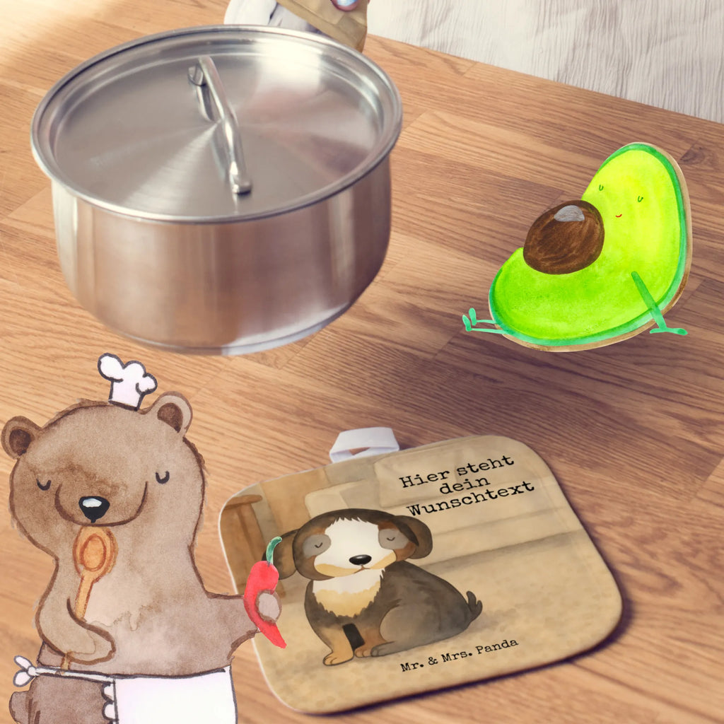 Personalisierte Topflappen Hund Entspannen Design Personalisierte Topfuntersetzer, Topflappen Set personalisiert, Topflappen mit Namen, Personalisierter Ofenhandschuh, Topflappen personalisiert, Namensaufdruck, Hund, Hundemotiv, Haustier, Hunderasse, Tierliebhaber, Hundebesitzer, Sprüche, Liebe, Hundeliebe, schwarzer Hund, Hundeglück