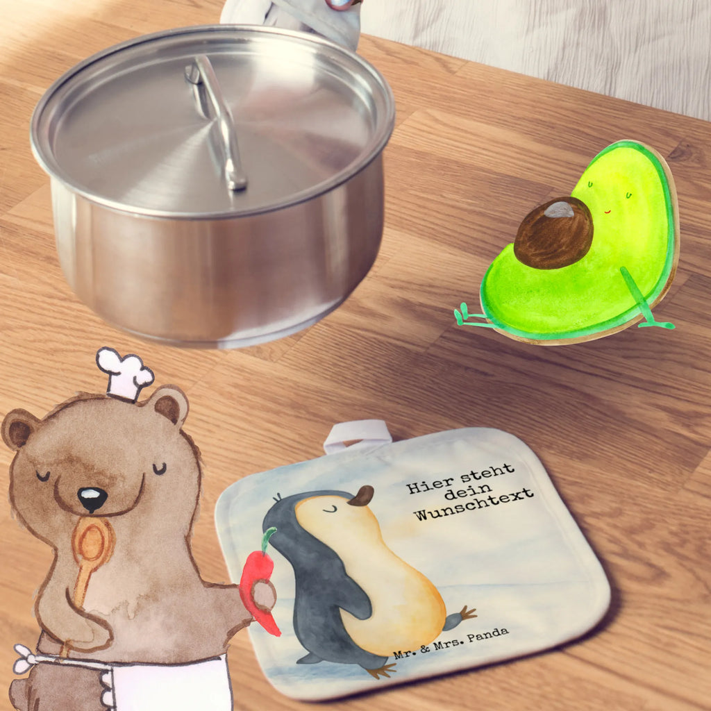 Personalisierte Topflappen Pinguin marschieren Design Namensaufdruck, Topflappen mit Namen, Topflappen Set personalisiert, Personalisierte Topfuntersetzer, Topflappen personalisiert, Personalisierter Ofenhandschuh, Pinguin, Schwester, Bruder, Langschläfer, Familie, Pinguine, Frühaufsteher