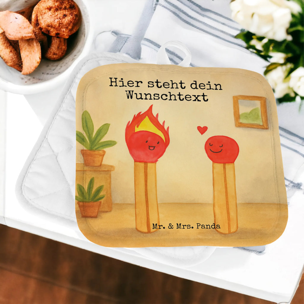 Personalisierte Topflappen Streichhölzer Design Personalisierter Ofenhandschuh, Topflappen personalisiert, Topflappen Set personalisiert, Personalisierte Topfuntersetzer, Namensaufdruck, Topflappen mit Namen, Liebe, Partner, Freund, Freundin, Ehemann, Ehefrau, Heiraten, Verlobung, Heiratsantrag, Liebesgeschenk, Jahrestag, Hocheitstag, Streichhölzer