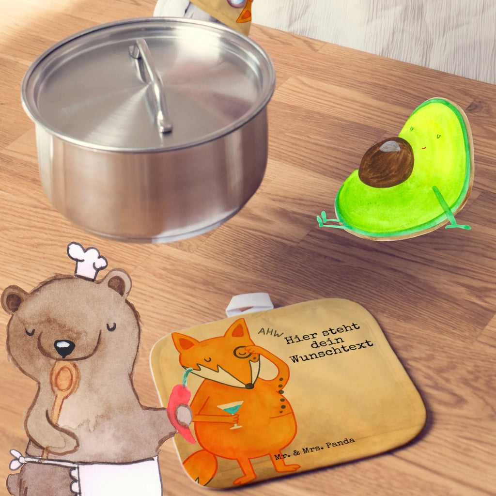 Personalisierte Topflappen Fuchs Lord Design Topflappen mit Namen, Personalisierter Ofenhandschuh, Topflappen Set personalisiert, Namensaufdruck, Topflappen personalisiert, Personalisierte Topfuntersetzer, Fuchs, Liebeskummer Geschenk, tröstende Worte, Spruch lustig, Problemlösung, Motivation Spruch, Füchse