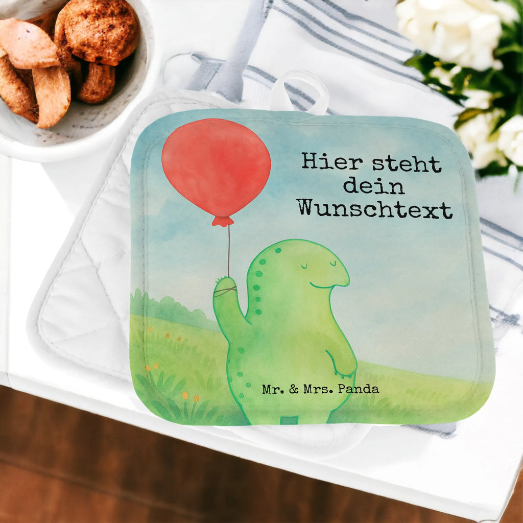 Personalisierte Topflappen Schildkröte Luftballon Design Topflappen mit Namen, Personalisierter Ofenhandschuh, Personalisierte Topfuntersetzer, Topflappen personalisiert, Namensaufdruck, Topflappen Set personalisiert, Schildkröte, Schildkröten, Motivationsspruch, Motivation, Mutausbruch