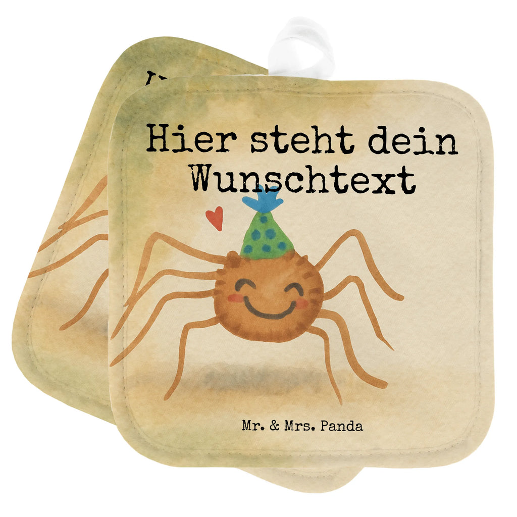 Personalisierte Topflappen Spinne Agathe Party Design Personalisierter Ofenhandschuh, Topflappen Set personalisiert, Personalisierte Topfuntersetzer, Topflappen mit Namen, Topflappen personalisiert, Namensaufdruck, Spinne Agathe, Spinne, Agathe, Videos, Merchandise, Motivation, Wunder, Selbstliebe, Glück