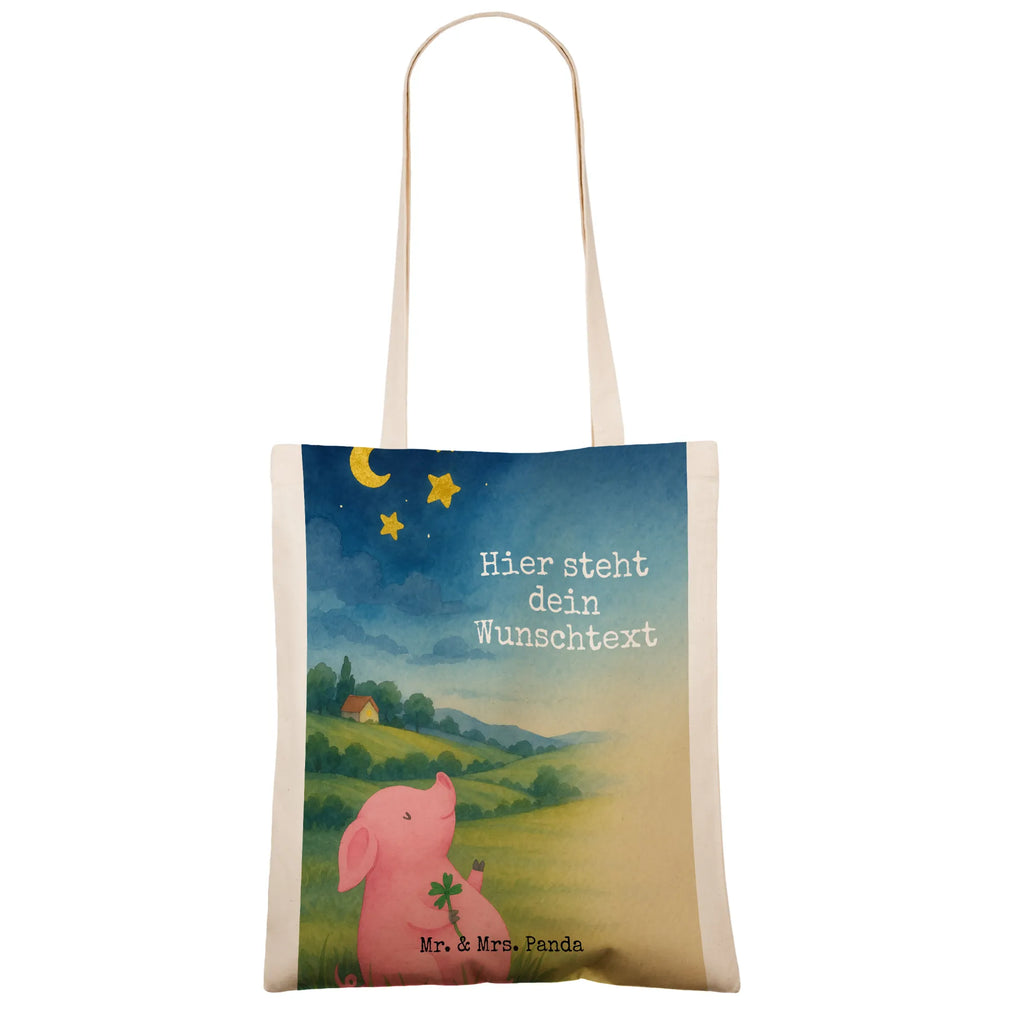 Personalisierte Tragetasche Schwein Glück Design Tragetasche mit Namen, Personalisierte Einkaufstasche, Personalisierte Kindergartentasche, Personalisierte Jutetasche, Personalisierte Tasche, Stoffbeutel mit Namen, Personalisierte Beuteltasche, Personalisierter Stoffbeutel, Einkaufstasche mit Namen, Personalisierter Beutel, Personalisierter Jutebeutel, Tiermotive, Gute Laune, lustige Sprüche, Tiere, Schwein, Träume, Sernchen, Glücksbringer, Motivation, Sterne, Ziele, Glücksschwein. Glück, Schweinchen