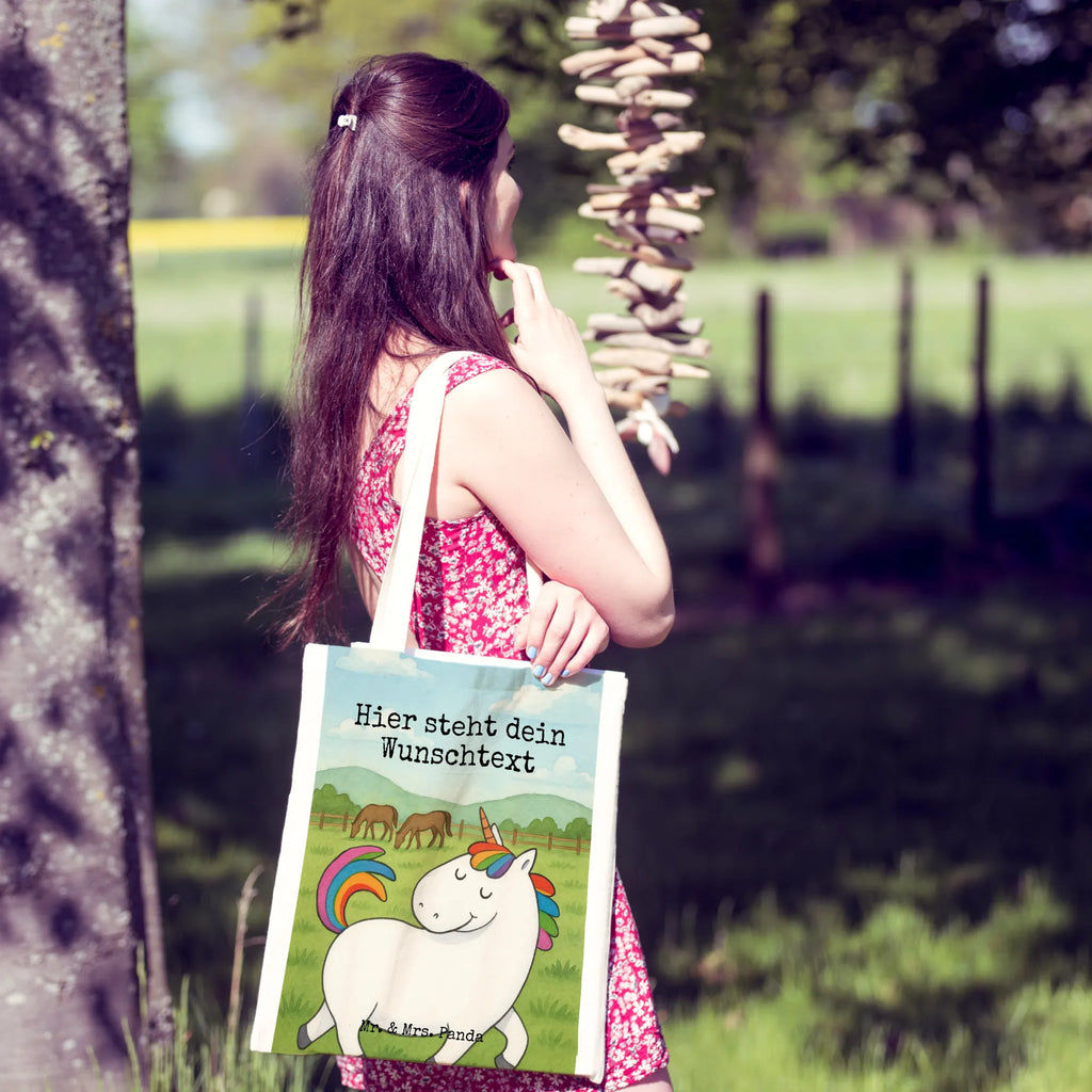 Personalisierte Tragetasche Einhorn Stolzieren Design Personalisierter Beutel, Personalisierte Beuteltasche, Personalisierte Kindergartentasche, Stoffbeutel mit Namen, Personalisierte Einkaufstasche, Einkaufstasche mit Namen, Personalisierte Tasche, Tragetasche mit Namen, Personalisierter Jutebeutel, Personalisierter Stoffbeutel, Personalisierte Jutetasche, Einhorn, Einhörner, Einhorn Deko, Unicorn, Geschenk, Reiter, Pferd, Reiten, bunt, stolz, anders, Freundin