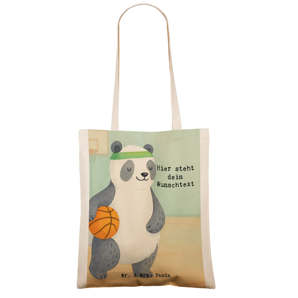 Personalisierte Tragetasche Panda Basketball Design Personalisierte Beuteltasche, Personalisierte Jutetasche, Einkaufstasche mit Namen, Tragetasche mit Namen, Stoffbeutel mit Namen, Personalisierte Kindergartentasche, Personalisierter Stoffbeutel, Personalisierte Einkaufstasche, Personalisierter Jutebeutel, Personalisierter Beutel, Personalisierte Tasche, Geschenk, Sport, Sportart, Hobby, Schenken, Danke, Dankeschön, Auszeichnung, Gewinn, Sportler, Basketball Verein, Basketball Verband, Basketball, Basketballplatz