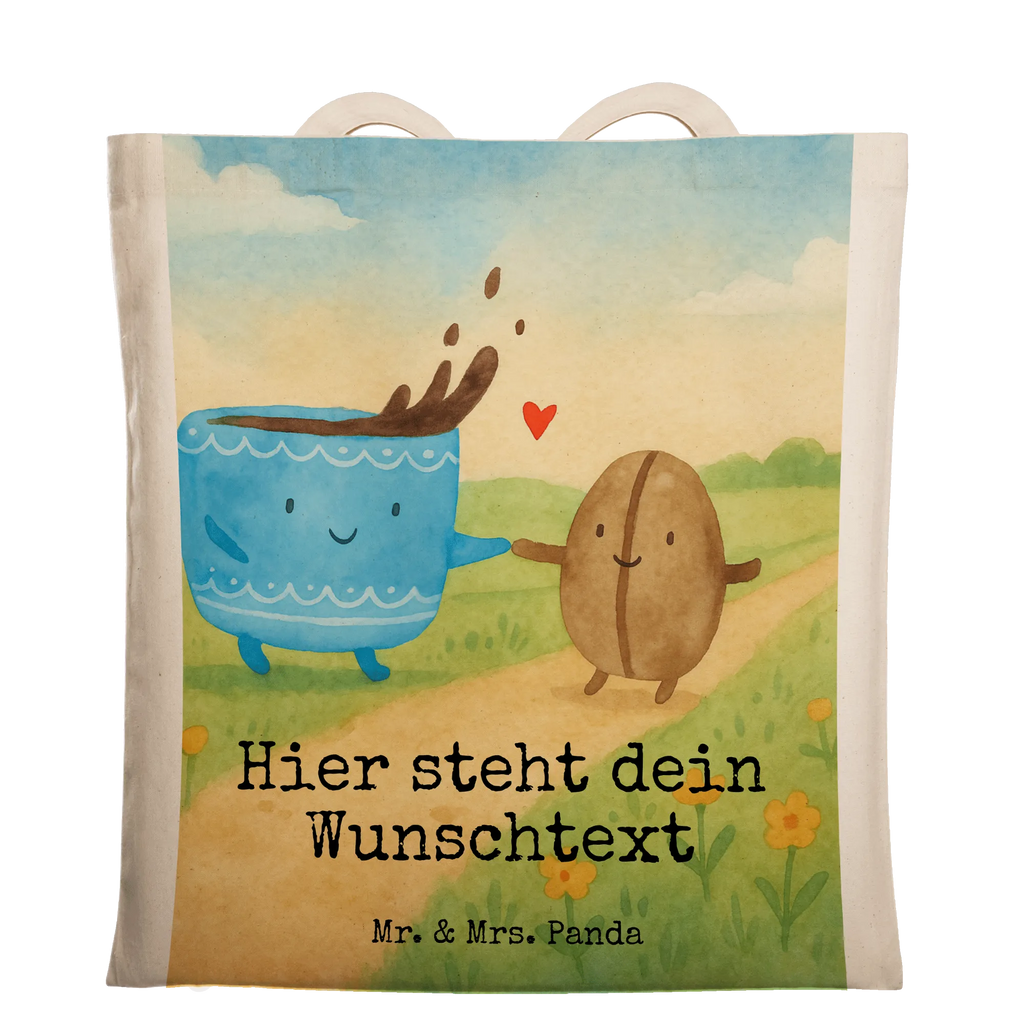 Personalisierte Tragetasche Kaffee Bohne Design Personalisierte Beuteltasche, Einkaufstasche mit Namen, Personalisierte Kindergartentasche, Stoffbeutel mit Namen, Personalisierter Beutel, Personalisierte Einkaufstasche, Personalisierter Stoffbeutel, Personalisierte Tasche, Personalisierte Jutetasche, Tragetasche mit Namen, Personalisierter Jutebeutel, Tiermotive, Gute Laune, lustige Sprüche, Tiere, Kaffee, Zufriedenheit, Glück, Genuss, Kaffeebohne