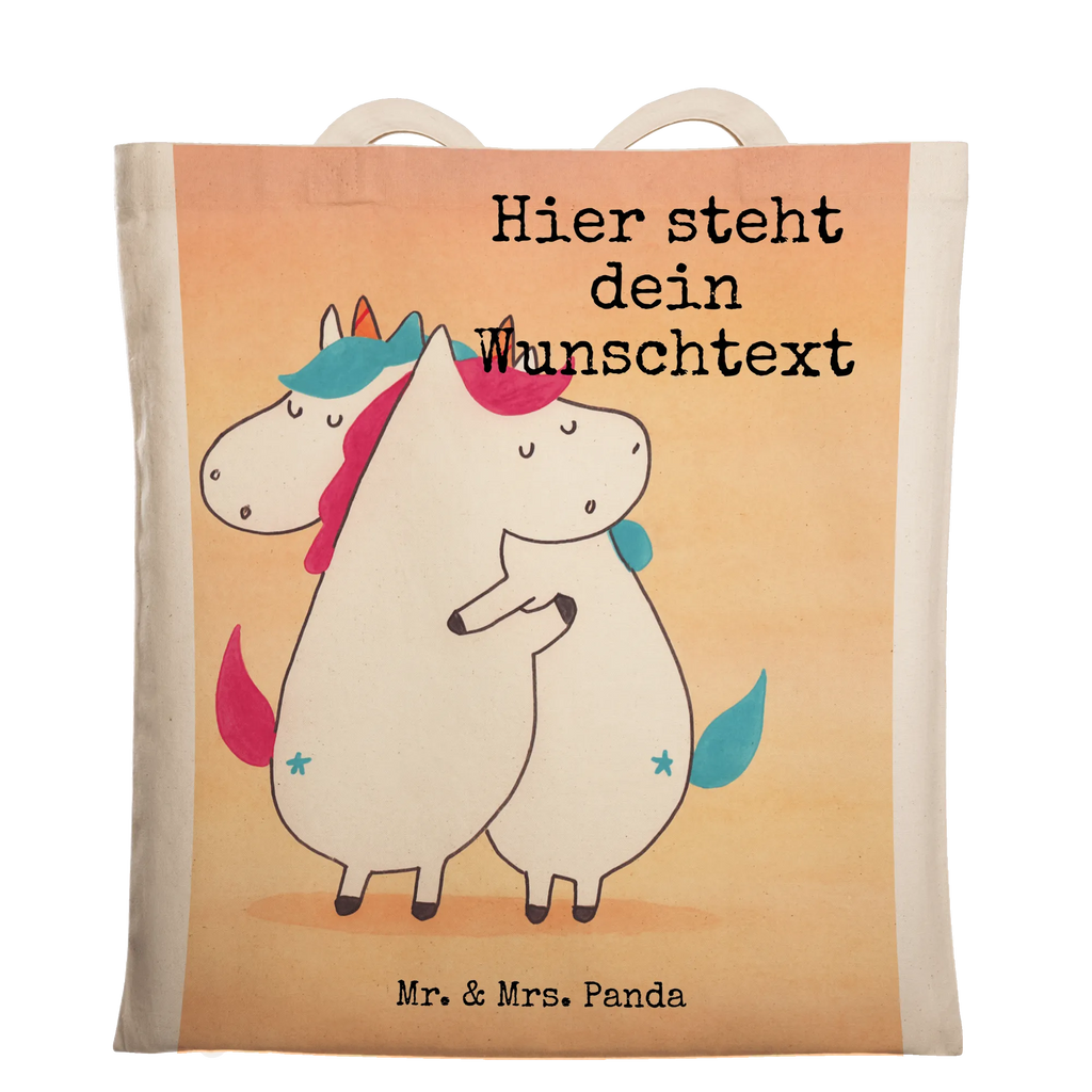 Personalisierte Tragetasche Einhörner Umarmen Design Personalisierter Jutebeutel, Stoffbeutel mit Namen, Personalisierte Tasche, Personalisierte Einkaufstasche, Personalisierte Jutetasche, Personalisierte Beuteltasche, Personalisierter Beutel, Personalisierte Kindergartentasche, Tragetasche mit Namen, Personalisierter Stoffbeutel, Einkaufstasche mit Namen, Einhorn, Einhörner, Einhorn Deko, Unicorn, Freundin, Freundinnen, Familie, Geschwister, Sister, Schwestern, Liebe, BFF, Schwester