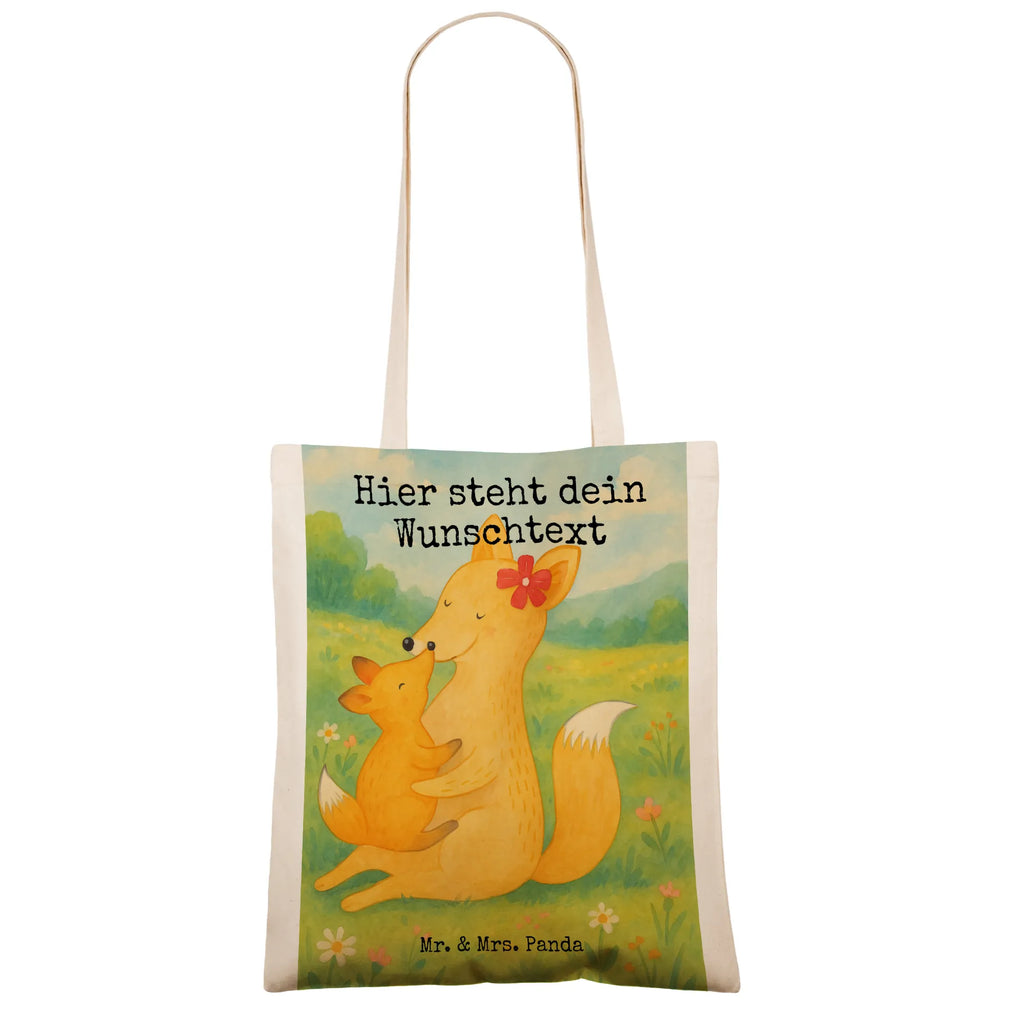 Personalisierte Tragetasche Fuchs Mama Design Personalisierter Jutebeutel, Personalisierte Einkaufstasche, Einkaufstasche mit Namen, Personalisierte Jutetasche, Personalisierter Beutel, Personalisierter Stoffbeutel, Personalisierte Kindergartentasche, Stoffbeutel mit Namen, Personalisierte Tasche, Personalisierte Beuteltasche, Tragetasche mit Namen, Familie, Vatertag, Muttertag, Bruder, Schwester, Mama, Papa, Oma, Opa, Beste Tochter, Mutter, Tochter, Geschenk, Lieblingstochter