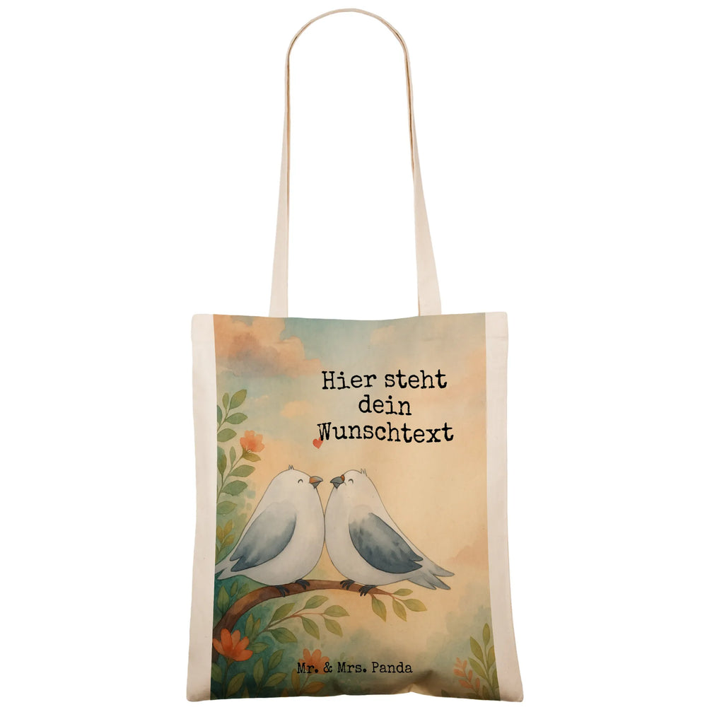 Personalisierte Tragetasche Turteltauben Liebe Design Personalisierte Einkaufstasche, Personalisierte Jutetasche, Personalisierte Kindergartentasche, Personalisierter Stoffbeutel, Personalisierte Tasche, Tragetasche mit Namen, Personalisierter Jutebeutel, Personalisierter Beutel, Personalisierte Beuteltasche, Stoffbeutel mit Namen, Einkaufstasche mit Namen, Liebe, Partner, Freund, Freundin, Ehemann, Ehefrau, Heiraten, Verlobung, Heiratsantrag, Liebesgeschenk, Jahrestag, Hocheitstag, Verliebt, Hochzeitstag, Verlobt, Geschenk Hochzeit, Turteltauben, Geschenk Freund, Verheiratet, Tauben, Turteltäubchen, Liebesbeweis, Geschenk Freundin