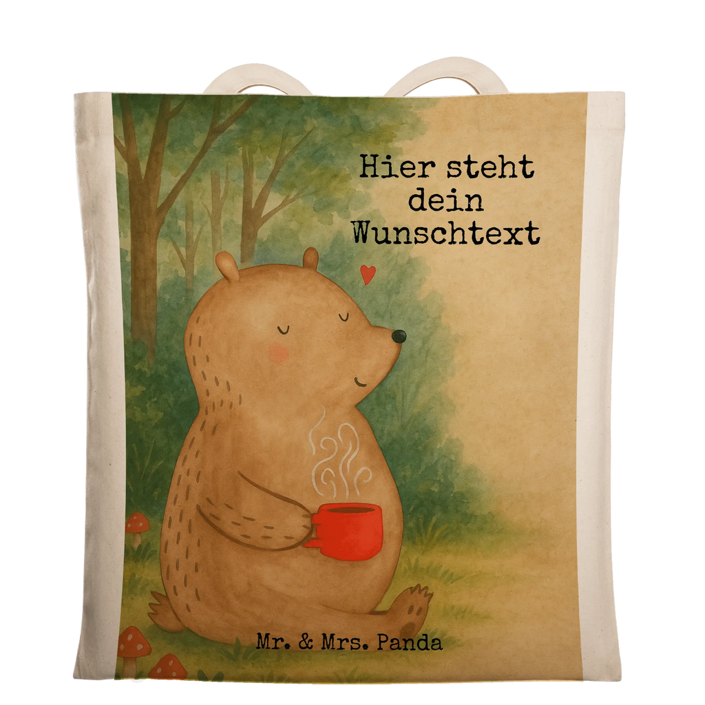 Personalisierte Tragetasche Bär Kaffee Design Personalisierte Tasche, Personalisierte Kindergartentasche, Personalisierter Beutel, Personalisierte Beuteltasche, Tragetasche mit Namen, Personalisierte Einkaufstasche, Stoffbeutel mit Namen, Einkaufstasche mit Namen, Personalisierter Stoffbeutel, Personalisierter Jutebeutel, Personalisierte Jutetasche, Bär, Teddy, Teddybär, Welt retten, Kaffee, Welt erobern, Coffee, Morgenroutine, guten Morgen, Bären, Motivation