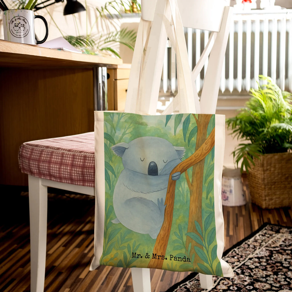 Torba Koala Design Jutetasche, Shopper, Einkaufstasche, Beutel, Umhängetasche, Tragetasche, Badetasche, Jutebeutel, Schultertasche, Strandtasche, Stoffbeutel, Beuteltasche, Laptoptasche, Tasche, Stofftasche, Einkaufstüte, Tiermotive, Gute Laune, lustige Sprüche, Tiere, Bär, Traumland, träumen, Koala, schlafen, Traum, Schlafzimmer, Koalabär
