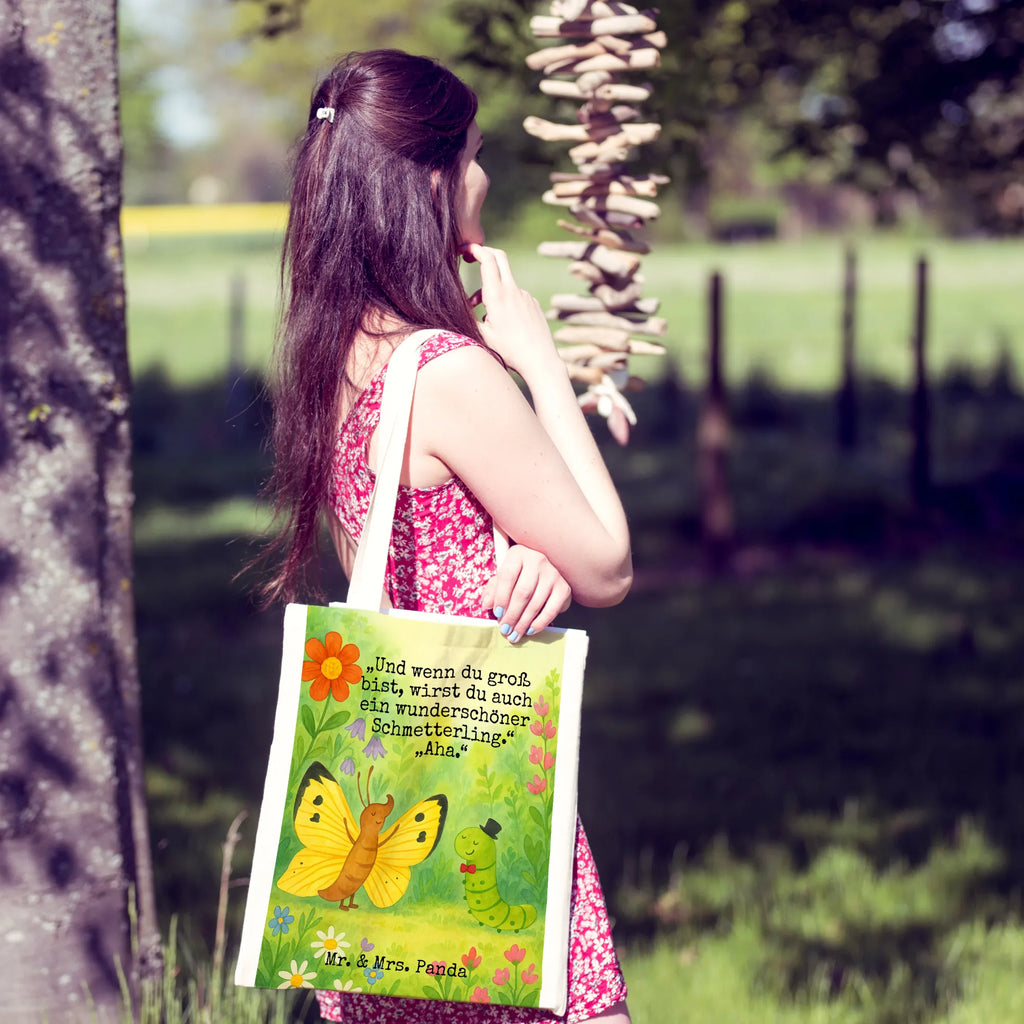 Torba gąsienica motyl Design Motywy zwierzęce, dobra energia, zabawne powiedzonka, zwierzęta