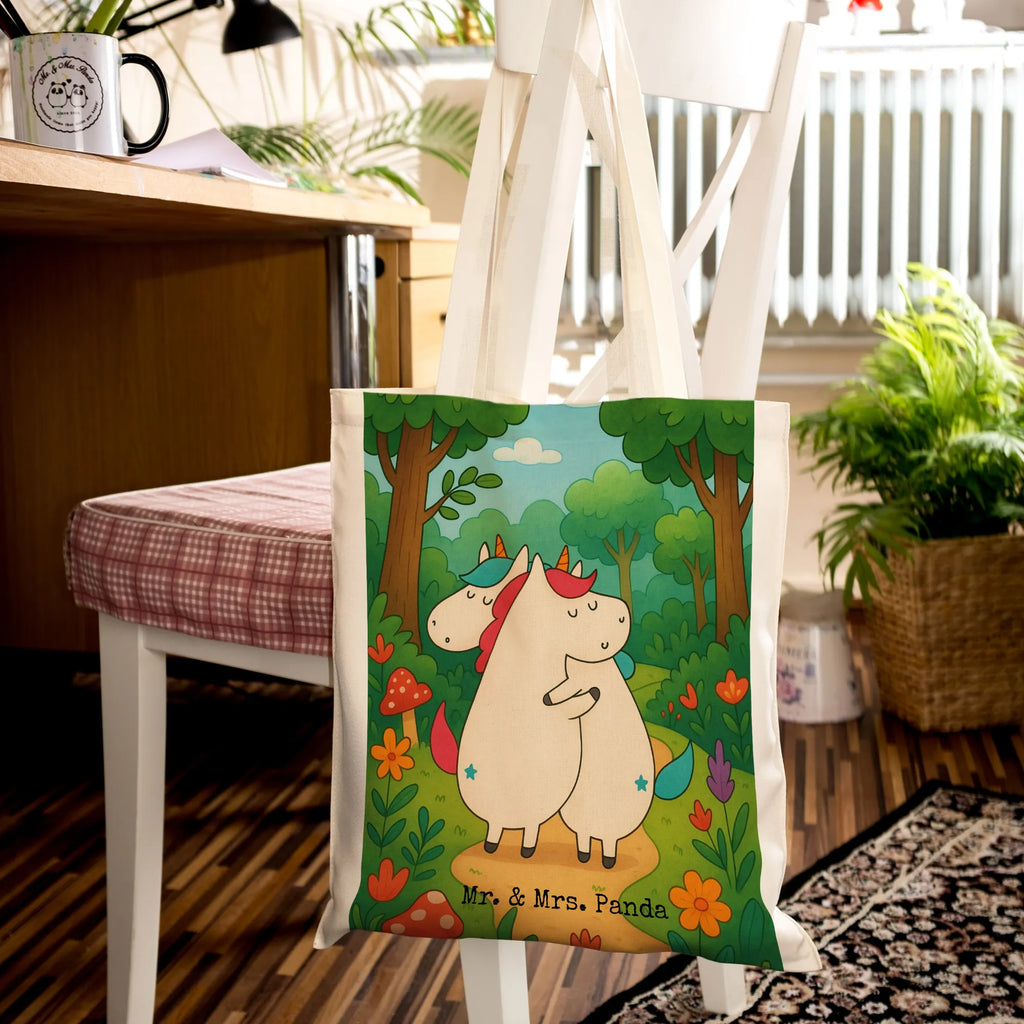 Tragetasche Einhörner Umarmen Design Tasche, Beuteltasche, Tragetasche, Laptoptasche, Badetasche, Umhängetasche, Shopper, Einkaufstüte, Jutebeutel, Strandtasche, Einkaufstasche, Beutel, Jutetasche, Schultertasche, Stoffbeutel, Stofftasche, Einhorn, Einhörner, Einhorn Deko, Unicorn, Familie, Sister, Freundin, BFF, Liebe, Geschwister, Schwester, Freundinnen, Schwestern