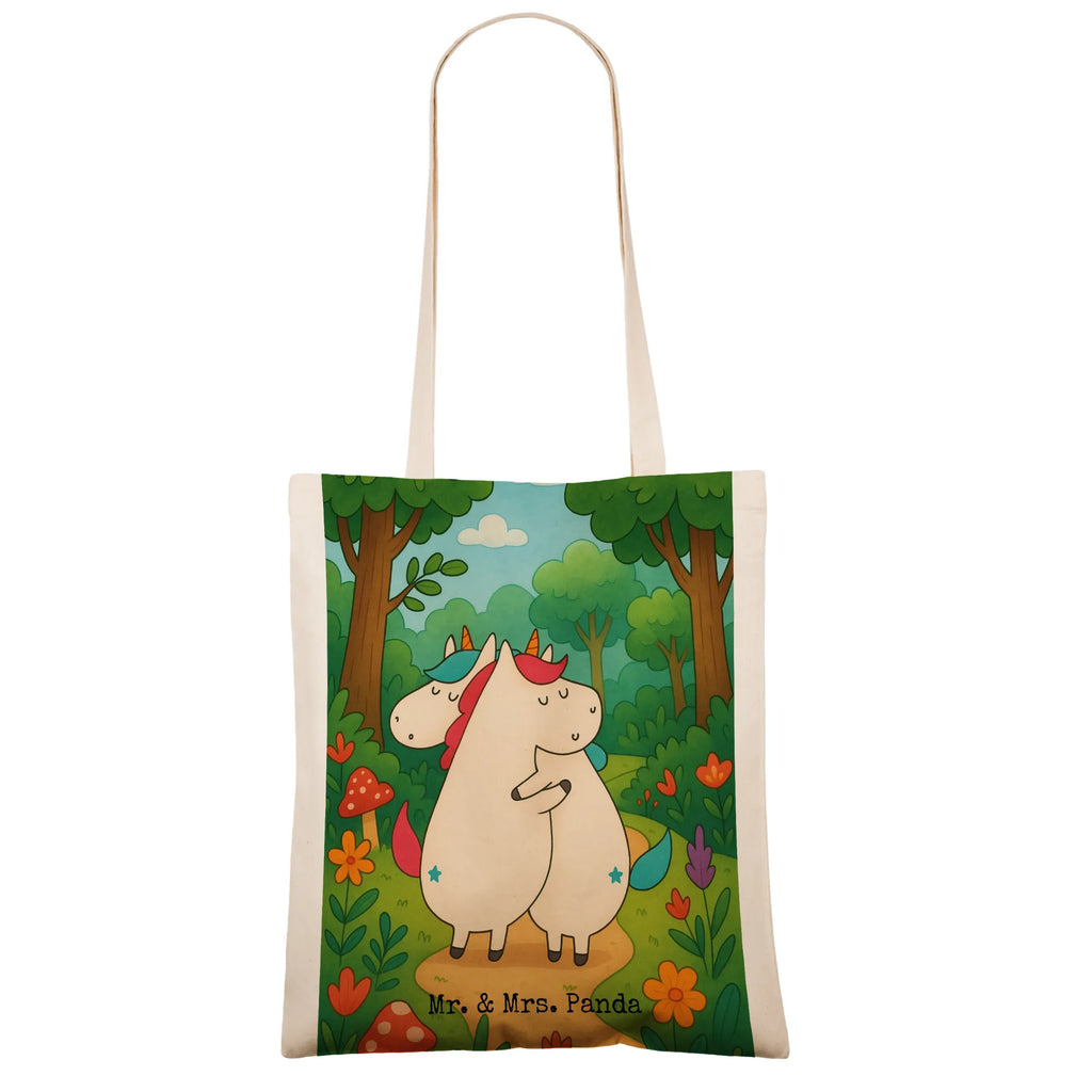 Tragetasche Einhörner Umarmen Design Tasche, Beuteltasche, Tragetasche, Laptoptasche, Badetasche, Umhängetasche, Shopper, Einkaufstüte, Jutebeutel, Strandtasche, Einkaufstasche, Beutel, Jutetasche, Schultertasche, Stoffbeutel, Stofftasche, Einhorn, Einhörner, Einhorn Deko, Unicorn, Familie, Sister, Freundin, BFF, Liebe, Geschwister, Schwester, Freundinnen, Schwestern