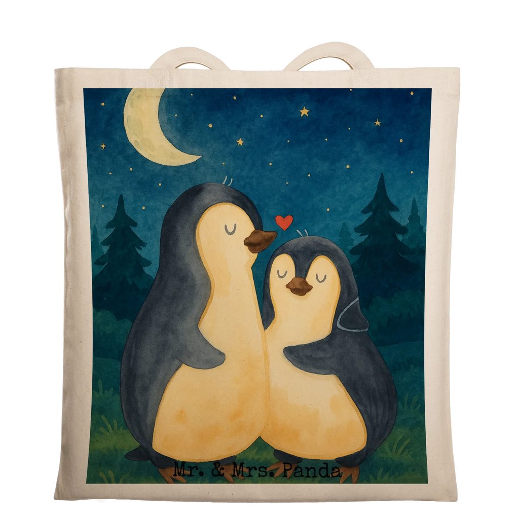 Torba pingwiny zasypianie Design Miłość, partner, przyjaciel, przyjaciółka, mąż, żona, wesele, zaręczyny, prośba o rękę, prezent miłosny, rocznica, dzień ślubu