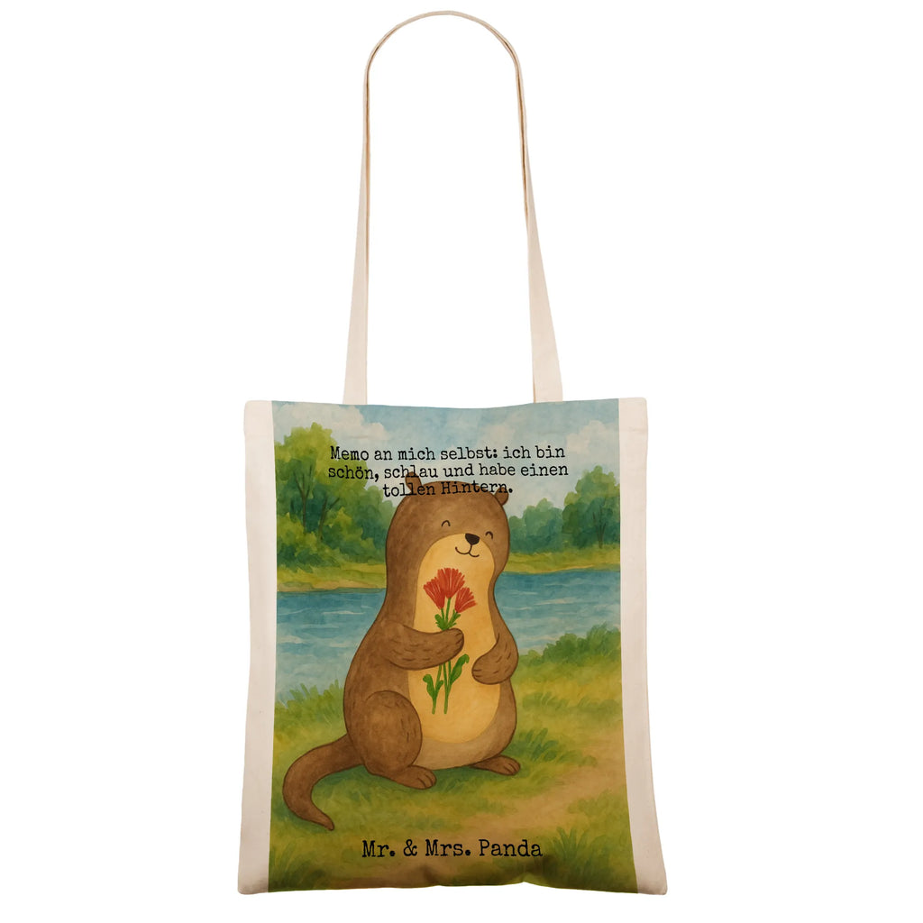 Tragetasche Otter Blumenstrauß Design Jutebeutel, Tragetasche, Einkaufstasche, Strandtasche, Badetasche, Tasche, Einkaufstüte, Stofftasche, Beutel, Schultertasche, Stoffbeutel, Umhängetasche, Jutetasche, Beuteltasche, Shopper, Laptoptasche, Otter, Fischotter, Seeotter, Otter Seeotter See Otter