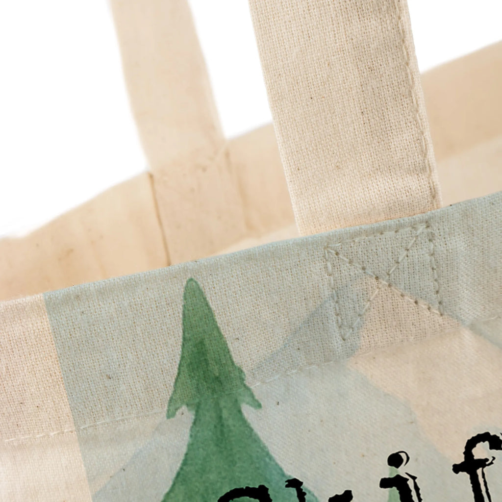 Tragetasche Hase Skifahren Design Stoffbeutel, Jutebeutel, Beutel, Tragetasche, Schultertasche, Strandtasche, Stofftasche, Laptoptasche, Einkaufstasche, Badetasche, Beuteltasche, Umhängetasche, Einkaufstüte, Tasche, Shopper, Jutetasche, Geschenk, Sport, Sportart, Hobby, Schenken, Danke, Dankeschön, Auszeichnung, Gewinn, Sportler, Ski fahren, Skisport, Skiwettbewerb, Skifahren, Skirennen