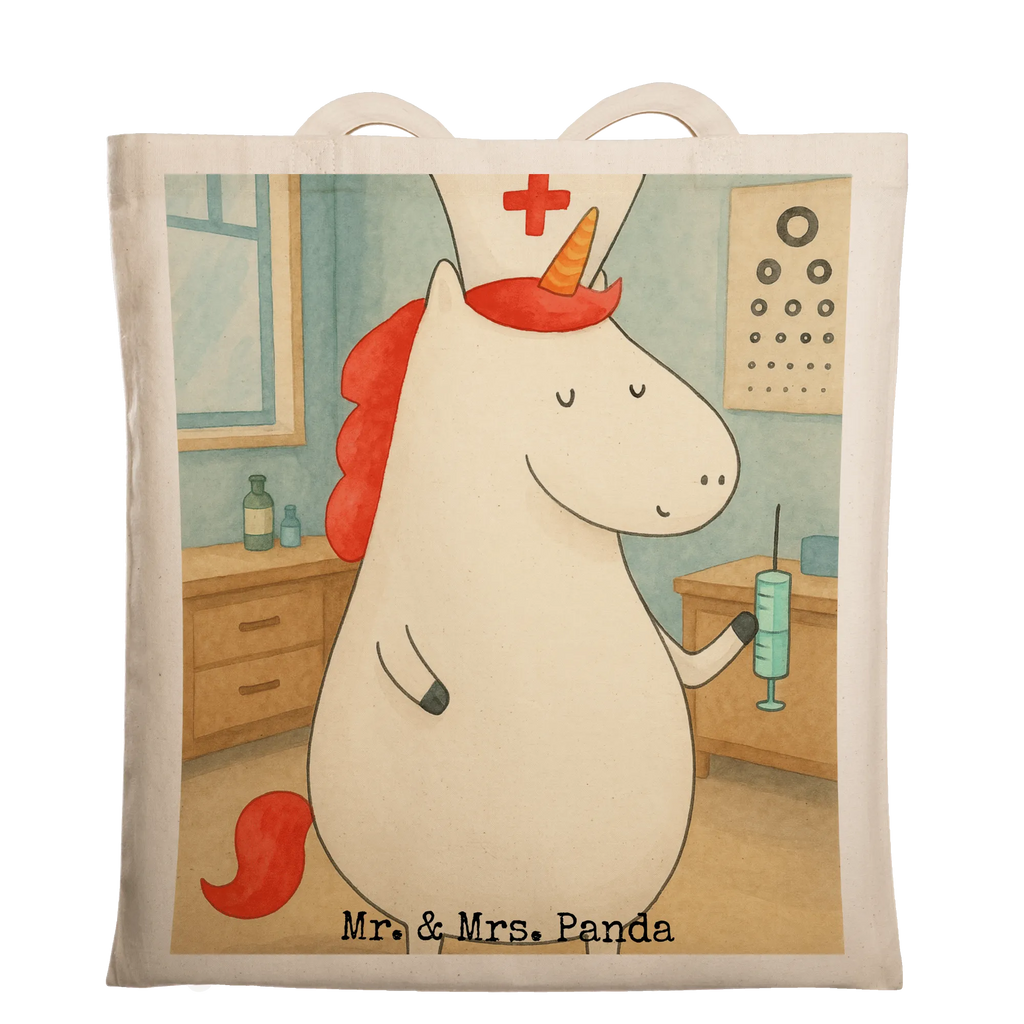 Tragetasche Einhorn Krankenschwester Design Jutetasche, Einkaufstasche, Einkaufstüte, Strandtasche, Stoffbeutel, Tasche, Jutebeutel, Beuteltasche, Umhängetasche, Laptoptasche, Stofftasche, Tragetasche, Badetasche, Shopper, Beutel, Schultertasche, Einhorn, Einhörner, Einhorn Deko, Unicorn, Ärztin Geschenk, Krankenschwester Geschenk, Krankenhaus, Krankenpflegerin, Krankenpfleger Geschenk, Krankenschwester Dankeschön
