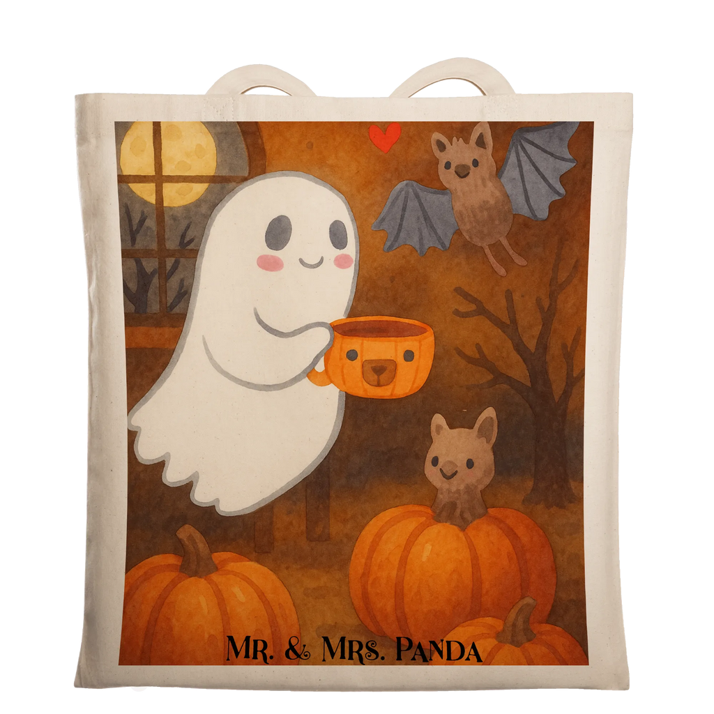 Tragetasche Gespenst Kaffee Design Badetasche, Einkaufstasche, Stoffbeutel, Beuteltasche, Umhängetasche, Tragetasche, Einkaufstüte, Jutebeutel, Tasche, Beutel, Schultertasche, Strandtasche, Stofftasche, Jutetasche, Shopper, Laptoptasche, Halloween, Deko, Martinssingen, Dekoration, Geschenke, Schenken, Gespenst, Kaffee