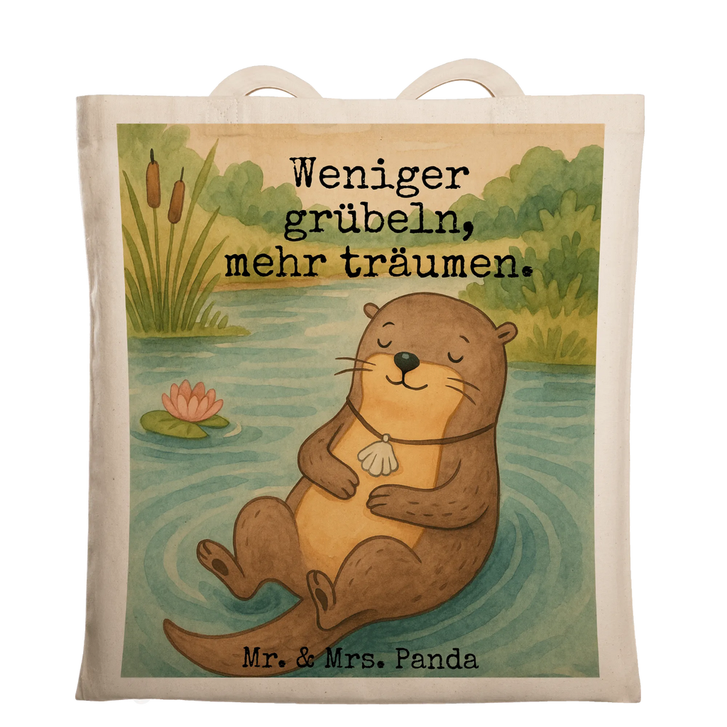 Tragetasche Otter Muschel Design Jutetasche, Einkaufstüte, Laptoptasche, Beuteltasche, Tasche, Einkaufstasche, Stoffbeutel, Umhängetasche, Jutebeutel, Badetasche, Strandtasche, Tragetasche, Stofftasche, Beutel, Shopper, Schultertasche, Otter, Fischotter, Seeotter, Motivation, Otterliebe, Büro, Tagträumen, grübeln, träumen
