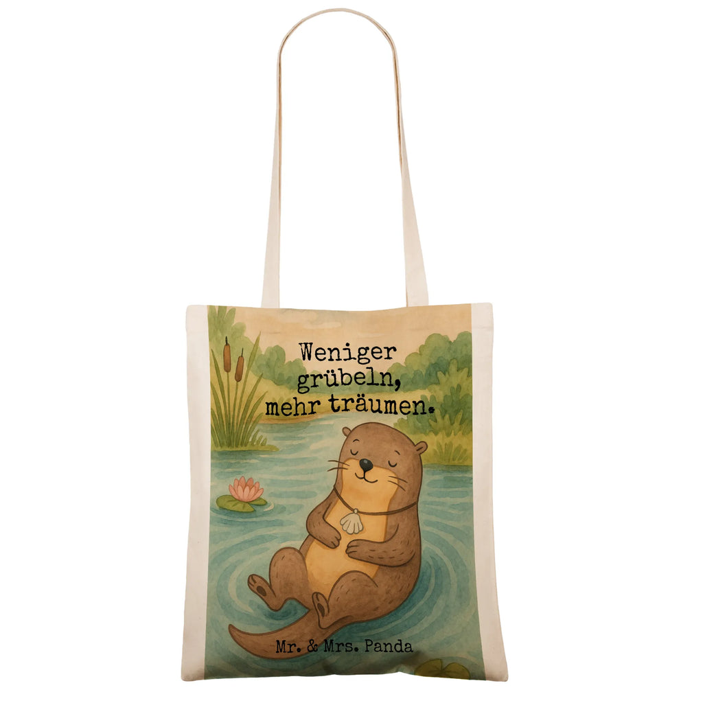 Tragetasche Otter Muschel Design Jutetasche, Einkaufstüte, Laptoptasche, Beuteltasche, Tasche, Einkaufstasche, Stoffbeutel, Umhängetasche, Jutebeutel, Badetasche, Strandtasche, Tragetasche, Stofftasche, Beutel, Shopper, Schultertasche, Otter, Fischotter, Seeotter, Motivation, Otterliebe, Büro, Tagträumen, grübeln, träumen