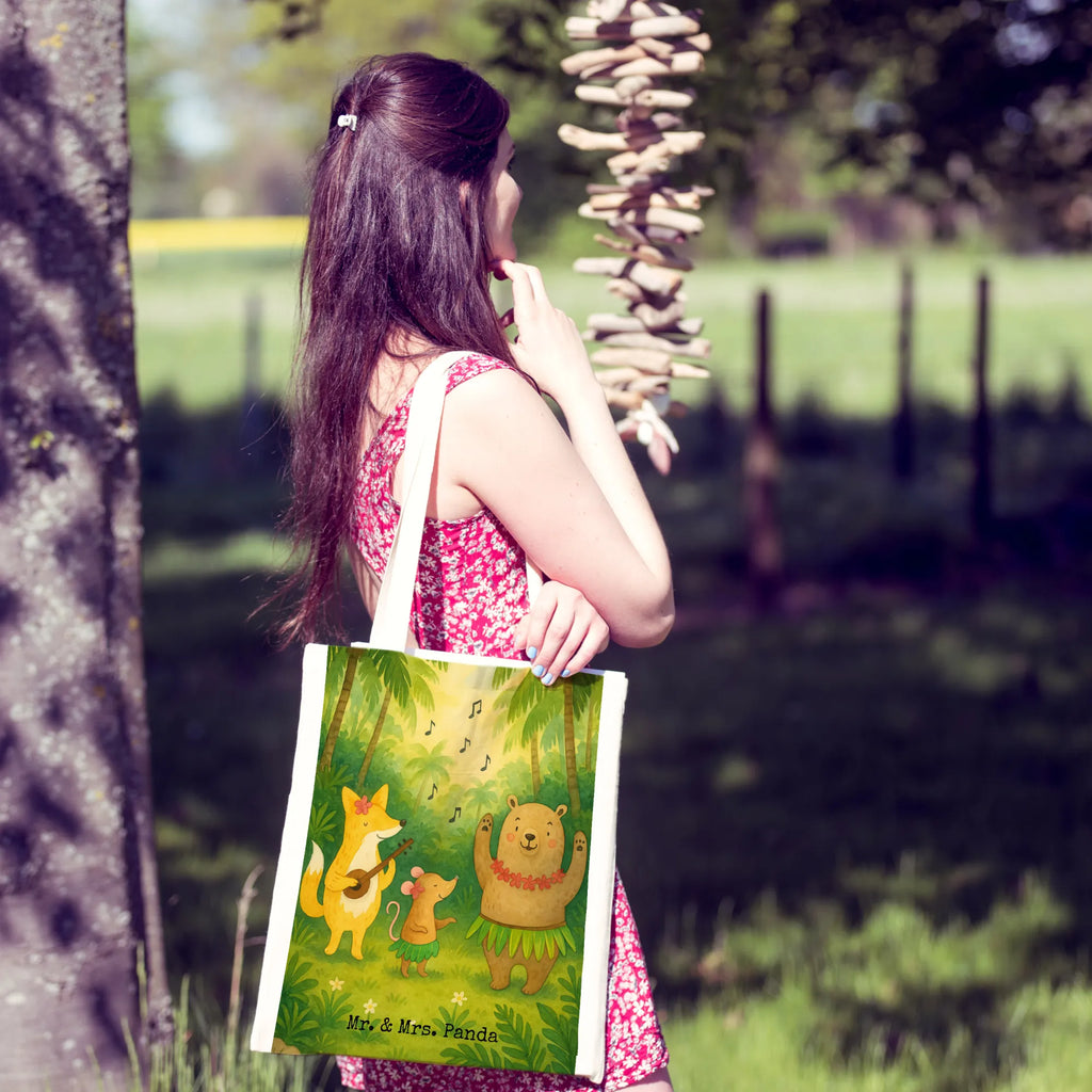 Tote bag forest animals Aloha Design Tragetasche, Shopper, Jutebeutel, Schultertasche, Umhängetasche, Einkaufstasche, Tasche, Jutetasche, Stofftasche, Einkaufstüte, Beuteltasche, Strandtasche, Badetasche, Stoffbeutel, Beutel, Laptoptasche, Tiermotive, Gute Laune, lustige Sprüche, Tiere, Tanzen, Waldtiere, Aloha, Hase, Leben, Bär, Igel, Musik, Wald, Lachen