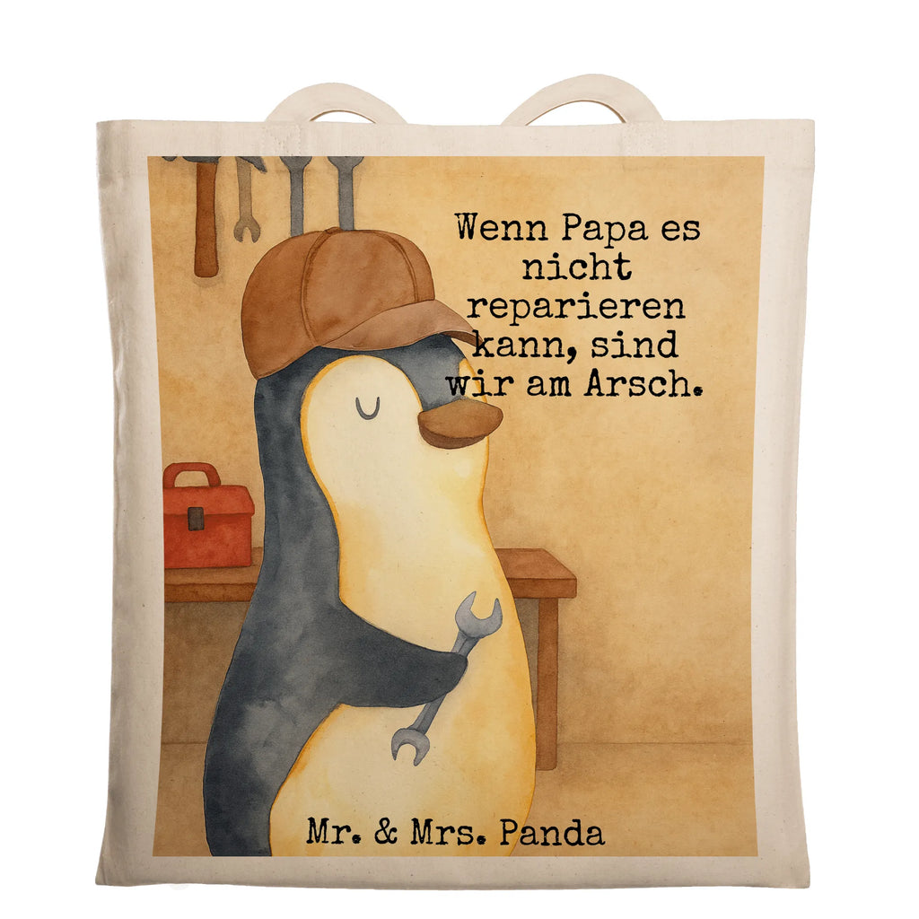 Tragetasche Wenn Papa es nicht reparieren kann, sind wir am Arsch Design Shopper, Umhängetasche, Stofftasche, Strandtasche, Jutetasche, Stoffbeutel, Einkaufstasche, Beuteltasche, Schultertasche, Jutebeutel, Laptoptasche, Einkaufstüte, Tragetasche, Beutel, Tasche, Badetasche, Familie, Vatertag, Muttertag, Bruder, Schwester, Mama, Papa, Oma, Opa, Geschenk Papa, Vater, Bester Papa der Welt