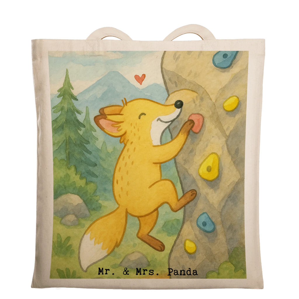 Tragetasche Fuchs Bouldern Design Schultertasche, Shopper, Laptoptasche, Beuteltasche, Badetasche, Einkaufstüte, Jutebeutel, Umhängetasche, Tragetasche, Stoffbeutel, Beutel, Einkaufstasche, Stofftasche, Strandtasche, Tasche, Jutetasche, Geschenk, Sport, Sportart, Hobby, Schenken, Danke, Dankeschön, Auszeichnung, Gewinn, Sportler, bouldern, Kletterhalle, Klettern, Boulderhalle