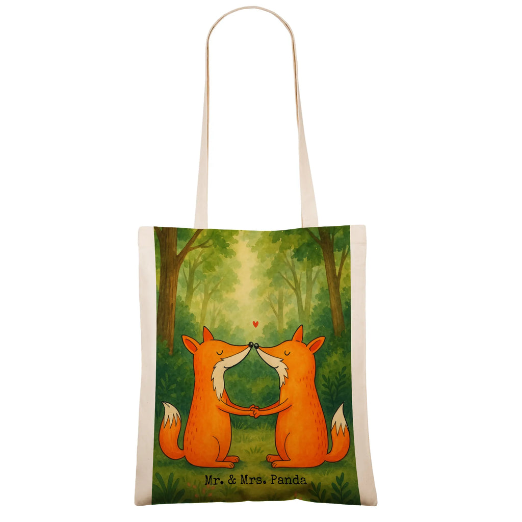 Tragetasche Füchse Liebe Design Tasche, Jutetasche, Badetasche, Strandtasche, Schultertasche, Beuteltasche, Stoffbeutel, Tragetasche, Beutel, Laptoptasche, Stofftasche, Einkaufstüte, Umhängetasche, Jutebeutel, Einkaufstasche, Shopper, Fuchs, Freundin, Ehemann, Liebespaar, Verlobte, Ehe, Füchse, Liebesbeweis, Freund, Ehefrau, Partner, Liebe, Fox, Paar