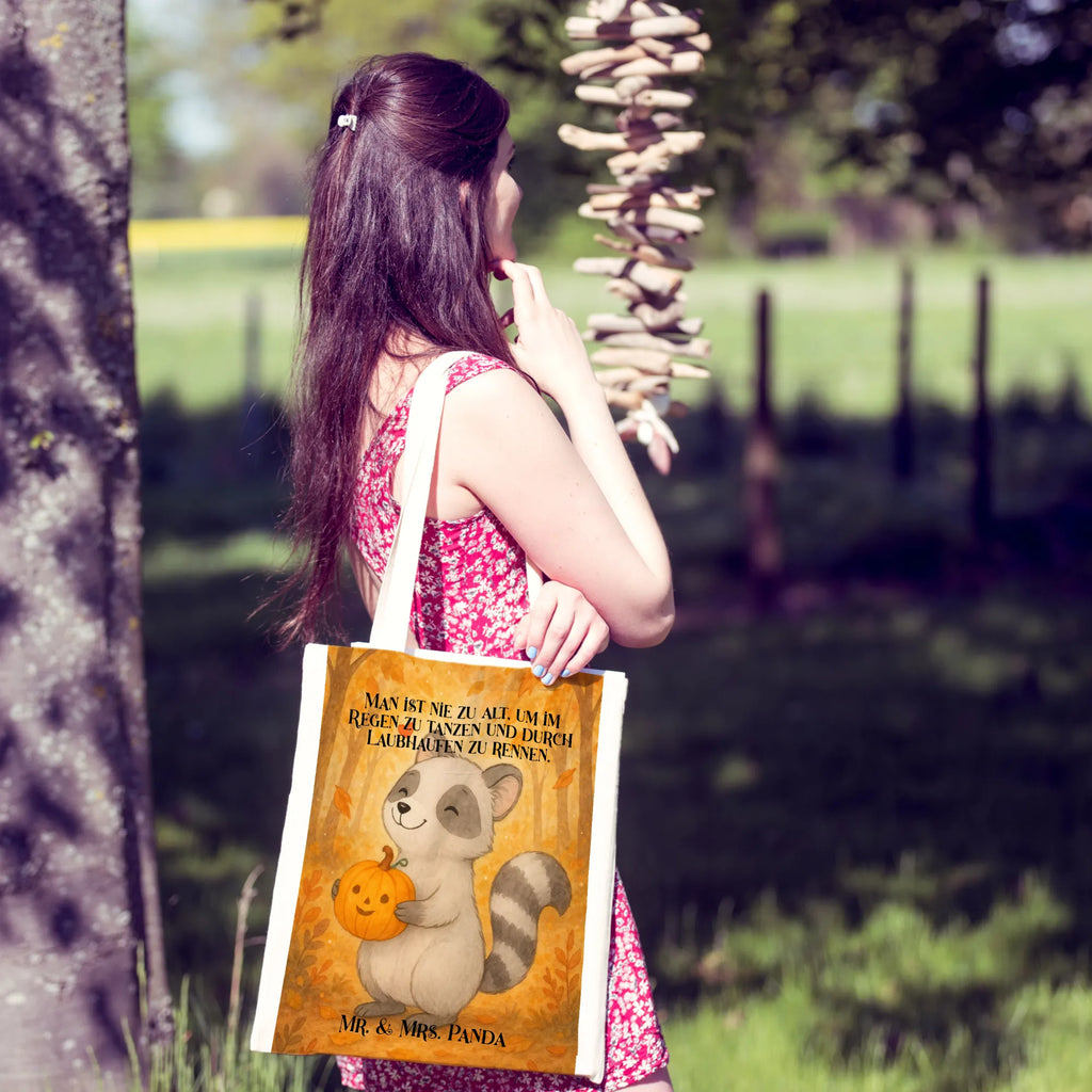 Torba szop pracz dynia Design Tragetasche, Shopper, Umhängetasche, Jutetasche, Tasche, Einkaufstüte, Stofftasche, Schultertasche, Strandtasche, Beutel, Jutebeutel, Stoffbeutel, Badetasche, Einkaufstasche, Laptoptasche, Beuteltasche, Halloween, Deko, Martinssingen, Dekoration, Geschenke, Schenken, Halloween Deko, Süßes sonst gibt's saures, Trick or Treat, Waschbär, Kürbis