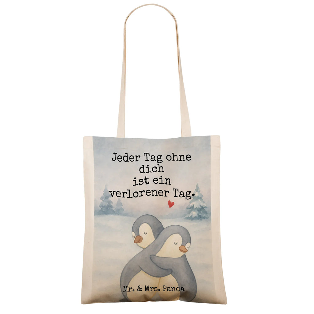 Tote bag penguins Cuddle Design Tragetasche, Umhängetasche, Einkaufstüte, Stoffbeutel, Beutel, Beuteltasche, Shopper, Tasche, Strandtasche, Badetasche, Schultertasche, Laptoptasche, Stofftasche, Jutetasche, Jutebeutel, Einkaufstasche, Liebe, Partner, Freund, Freundin, Ehemann, Ehefrau, Heiraten, Verlobung, Heiratsantrag, Liebesgeschenk, Jahrestag, Hocheitstag, Valentinstag, für Männer, Hochzeitstag, Geschenk für Freundin, Mitbringsel, für Ehemann, Geschenk für Partner, Liebesbeweis, Geschenk für Frauen